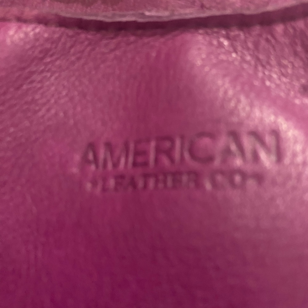 American Leather Company Ada Triple Entry satchel - Picture 2 of 5